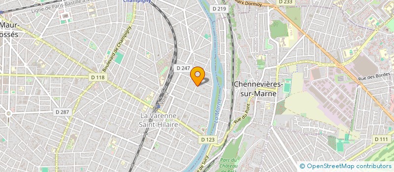 localisation de l'entreprise MONSIEUR ALEXANDRE ROCHET à SAINT-MAUR-DES-FOSSES