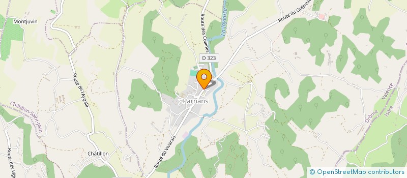 localisation de l'entreprise MONSIEUR ALEXANDRE ROCHETTE  PARNANS