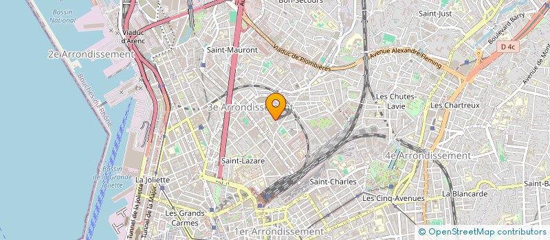 localisation de l'entreprise MONSIEUR ALEXANDRE RODRIGUES à MARSEILLE