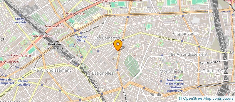 localisation de l'entreprise MONSIEUR ALEXANDRE RODRIGUES  PARIS