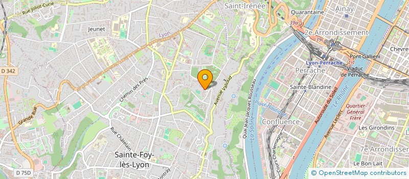 localisation de l'entreprise MONSIEUR ALEXANDRE ROMAN à SAINTE-FOY-LES-LYON