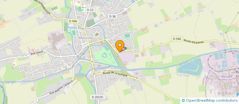 localisation de l'entreprise MONSIEUR ALEXANDRE ROMBY  MERVILLE