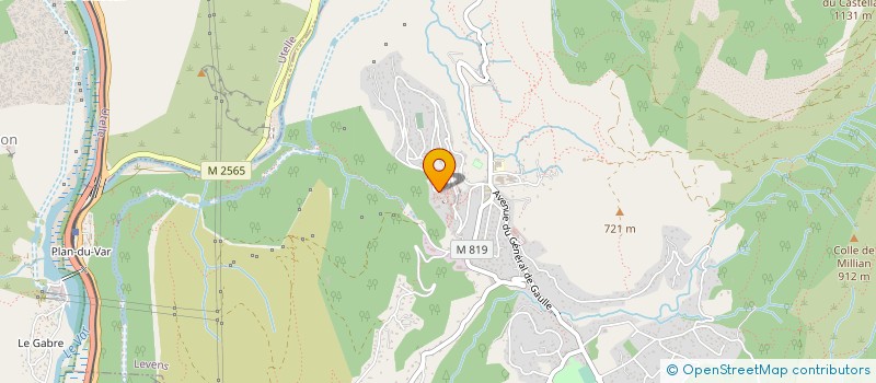 localisation de l'entreprise MONSIEUR ALEXANDRE ROMEO  LEVENS