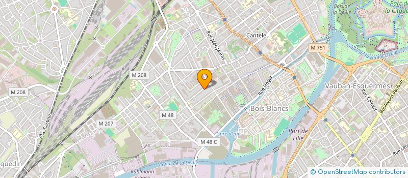 localisation de l'entreprise MONSIEUR ALEXANDRE RONSE à LILLE