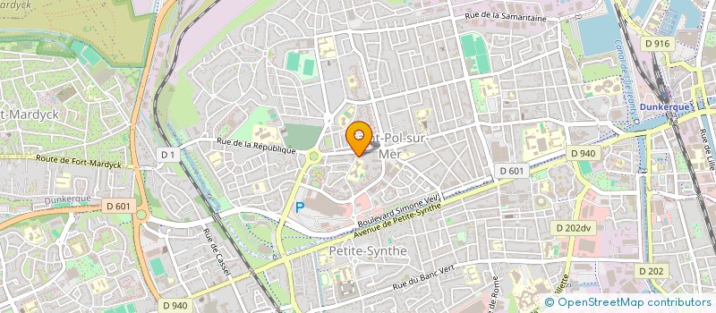localisation de l'entreprise MONSIEUR ALEXANDRE ROSE à DUNKERQUE