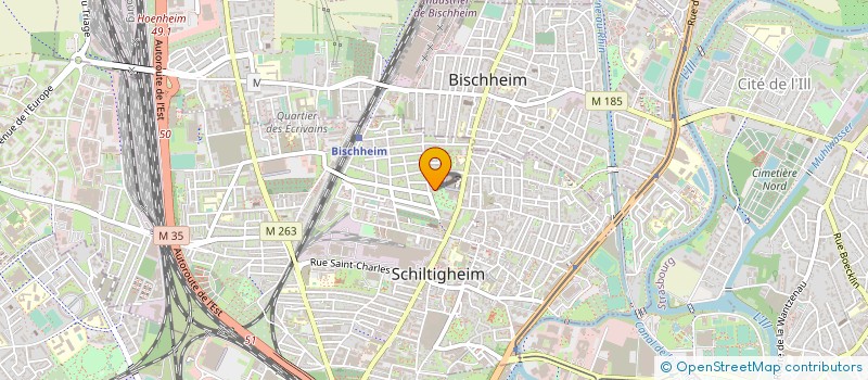 localisation de l'entreprise MONSIEUR ALEXANDRE ROSER  SCHILTIGHEIM