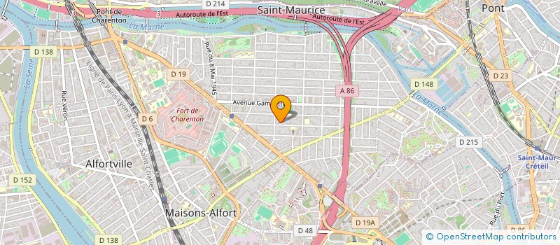 localisation de l'entreprise MONSIEUR ALEXANDRE ROSINI à MAISONS-ALFORT