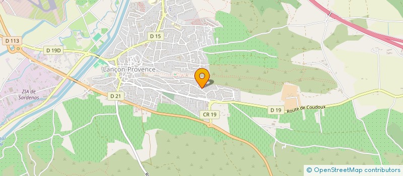 localisation de l'entreprise MONSIEUR ALEXANDRE ROSSET  LANCON-PROVENCE