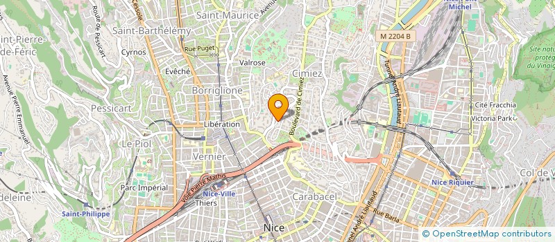 localisation de l'entreprise MONSIEUR ALEXANDRE ROSSI à NICE