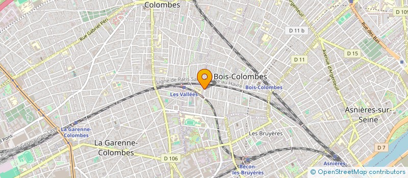 localisation de l'entreprise MONSIEUR ALEXANDRE ROSSIGNOL à BOIS-COLOMBES