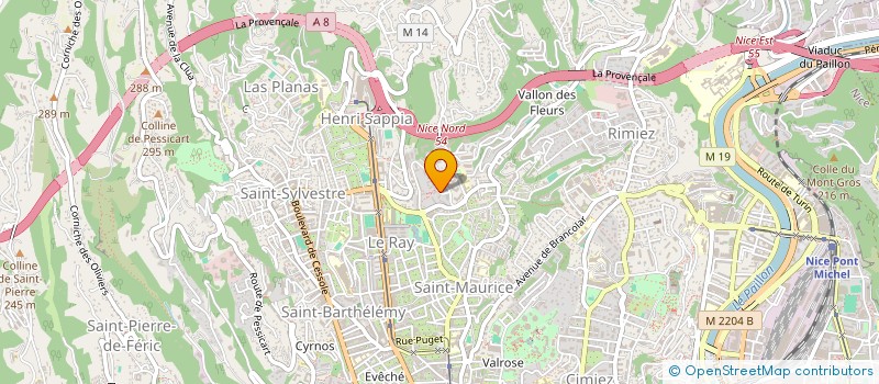 localisation de l'entreprise MONSIEUR ALEXANDRE ROUAFI à NICE