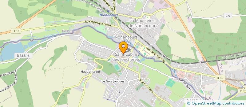 localisation de l'entreprise MONSIEUR ALEXANDRE ROUBAUD à SAINT-LUBIN-DES-JONCHERETS
