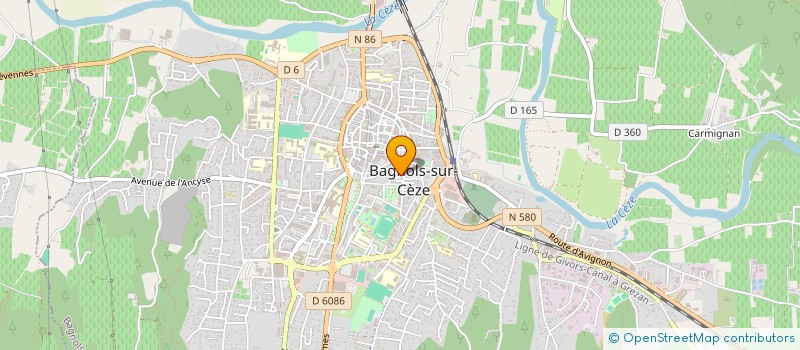 localisation de l'entreprise MONSIEUR ALEXANDRE ROUDIL à BAGNOLS-SUR-CEZE