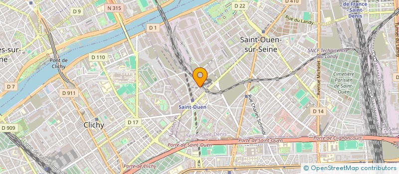 localisation de l'entreprise MONSIEUR ALEXANDRE ROUGE à SAINT-OUEN-SUR-SEINE