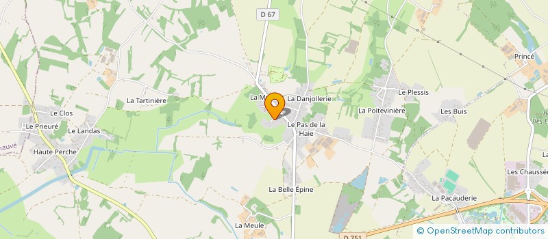 localisation de l'entreprise MONSIEUR ALEXANDRE ROULLIER  CHAUMES-EN-RETZ