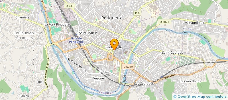 localisation de l'entreprise MONSIEUR ALEXANDRE ROUMANI  PERIGUEUX