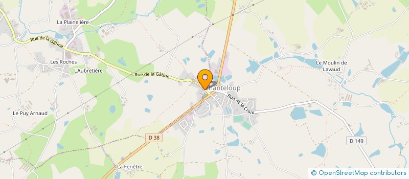 localisation de l'entreprise MONSIEUR ALEXANDRE ROUSSEAU  MONCOUTANT-SUR-SEVRE