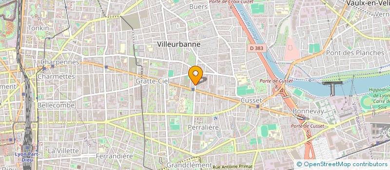 localisation de l'entreprise MONSIEUR ALEXANDRE ROUSSEAU  VILLEURBANNE