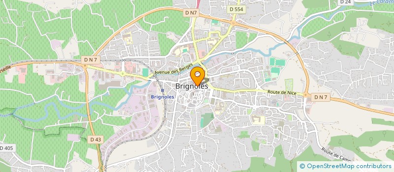 localisation de l'entreprise MONSIEUR ALEXANDRE ROUSSEL à BRIGNOLES
