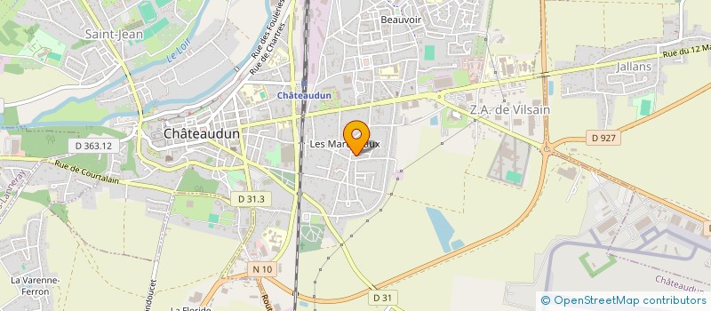 localisation de l'entreprise MONSIEUR ALEXANDRE ROUSSEL  CHATEAUDUN