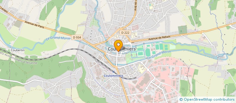 localisation de l'entreprise MONSIEUR ALEXANDRE ROUSSEL à COULOMMIERS