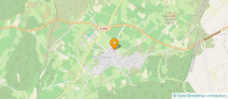 localisation de l'entreprise MONSIEUR ALEXANDRE ROUSSET  MONTPEZAT