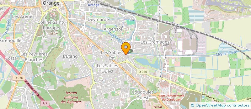 localisation de l'entreprise MONSIEUR ALEXANDRE ROUSSET  ORANGE