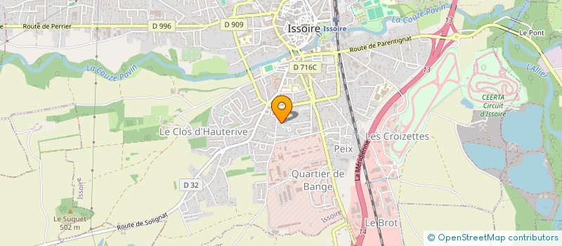 localisation de l'entreprise MONSIEUR ALEXANDRE ROUVET à AULHAT-FLAT