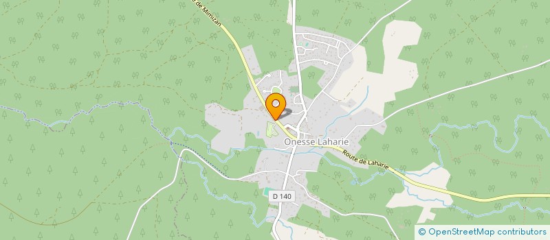 localisation de l'entreprise MONSIEUR ALEXANDRE ROUX à ONESSE-LAHARIE