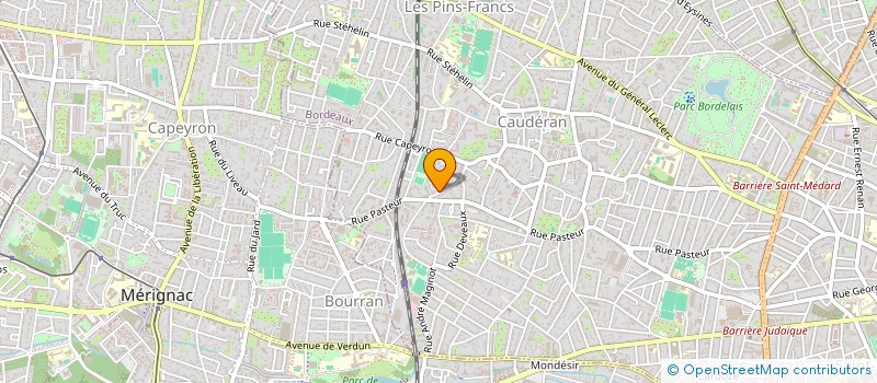 localisation de l'entreprise MONSIEUR ALEXANDRE ROUX  BORDEAUX