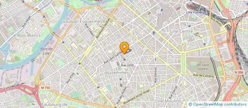 localisation de l'entreprise MONSIEUR ALEXANDRE ROUZE à LILLE