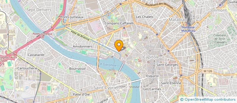 localisation de l'entreprise MONSIEUR ALEXANDRE ROY à TOULOUSE
