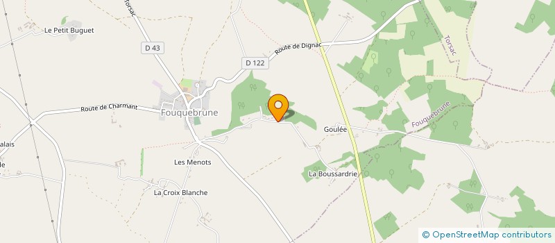 localisation de l'entreprise MONSIEUR ALEXANDRE ROY à FOUQUEBRUNE