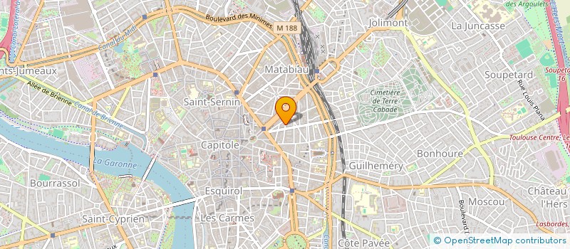 localisation de l'entreprise MONSIEUR ALEXANDRE ROY à TOULOUSE