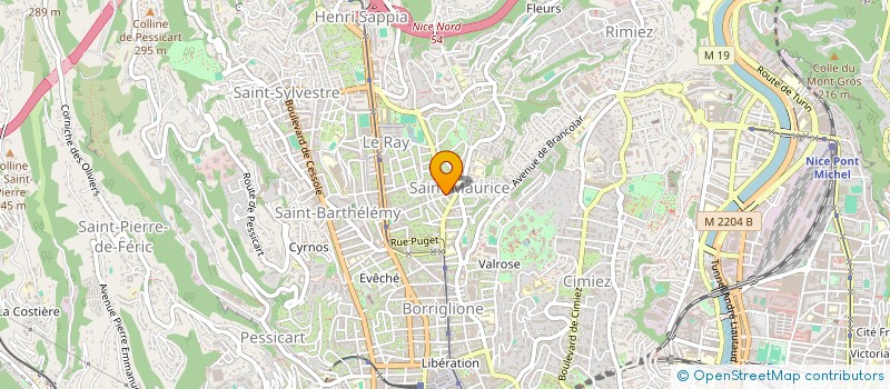 localisation de l'entreprise MONSIEUR ALEXANDRE RUCART à NICE