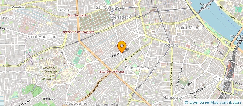 localisation de l'entreprise MONSIEUR ALEXANDRE RUEZ  BORDEAUX