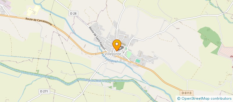 localisation de l'entreprise MONSIEUR ALEXANDRE RUFI  VILLEPINTE