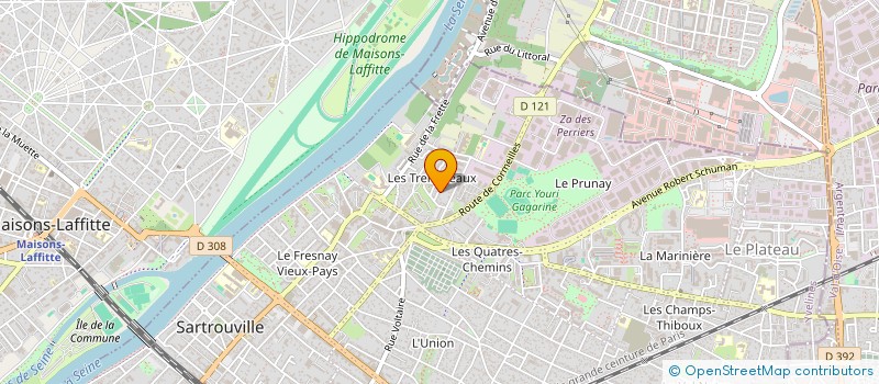 localisation de l'entreprise MONSIEUR ALEXANDRE RUFINO  SARTROUVILLE