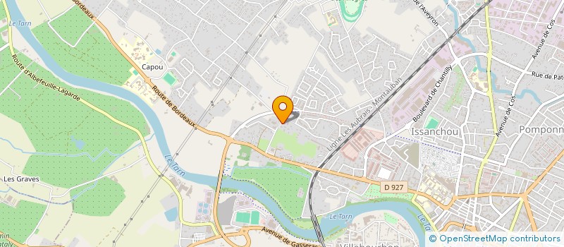 localisation de l'entreprise MONSIEUR ALEXANDRE RUIN  MONTAUBAN