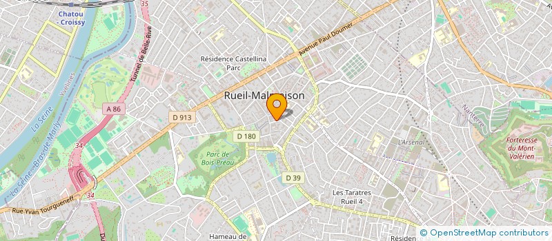 localisation de l'entreprise MONSIEUR ALEXANDRE RUIZ à RUEIL MALMAISON
