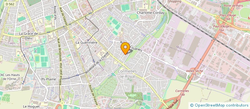 localisation de l'entreprise MONSIEUR ALEXANDRE SABA  CORMELLES-LE-ROYAL