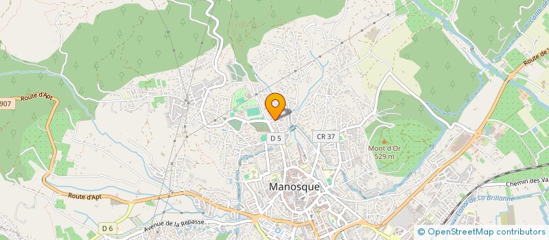 localisation de l'entreprise MONSIEUR ALEXANDRE SABOT à MANOSQUE