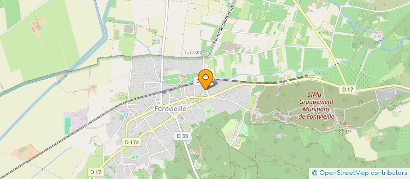 localisation de l'entreprise MONSIEUR ALEXANDRE SABYS  FONTVIEILLE