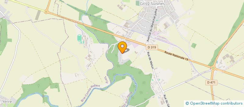 localisation de l'entreprise MONSIEUR ALEXANDRE SACHE  GRISY-SUISNES