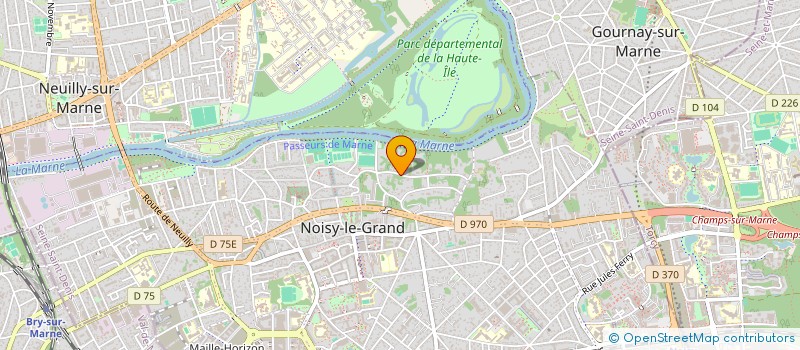 localisation de l'entreprise MONSIEUR ALEXANDRE SAGNIEZ à NOISY-LE-GRAND