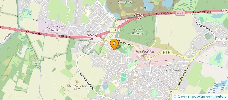 localisation de l'entreprise MONSIEUR ALEXANDRE SAHILI  MONTIGNY-EN-OSTREVENT