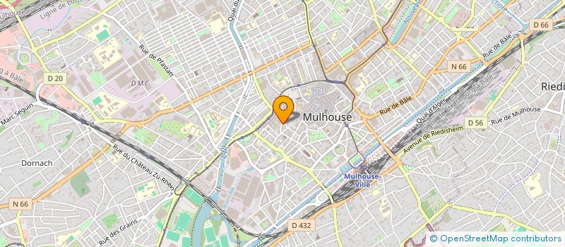 localisation de l'entreprise MONSIEUR ALEXANDRE SAHLA  MULHOUSE