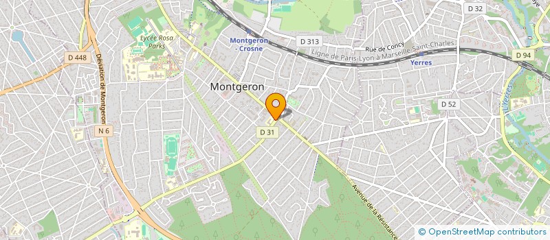 localisation de l'entreprise MONSIEUR ALEXANDRE SAIDI à MONTGERON