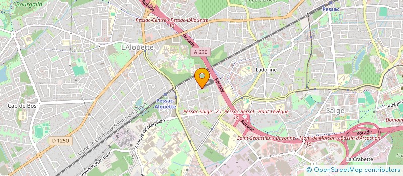 localisation de l'entreprise MONSIEUR ALEXANDRE SAINT-ANTOINE à PESSAC