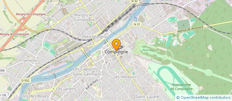 localisation de l'entreprise MONSIEUR ALEXANDRE SAKHAROV à COMPIEGNE